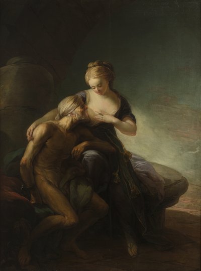 Roman Charity, an Allegory of Love by Carl Gustaf Pilo